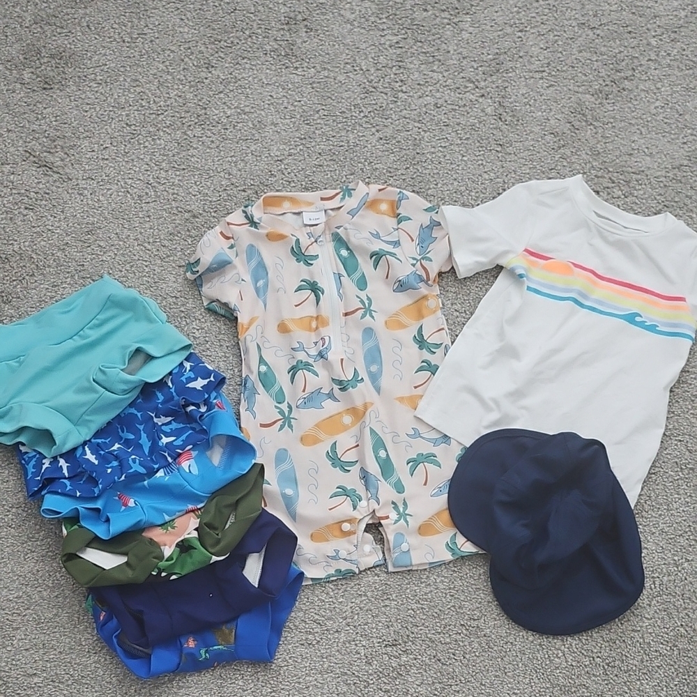 Huge Set Of Baby Swom Gear 12mo.